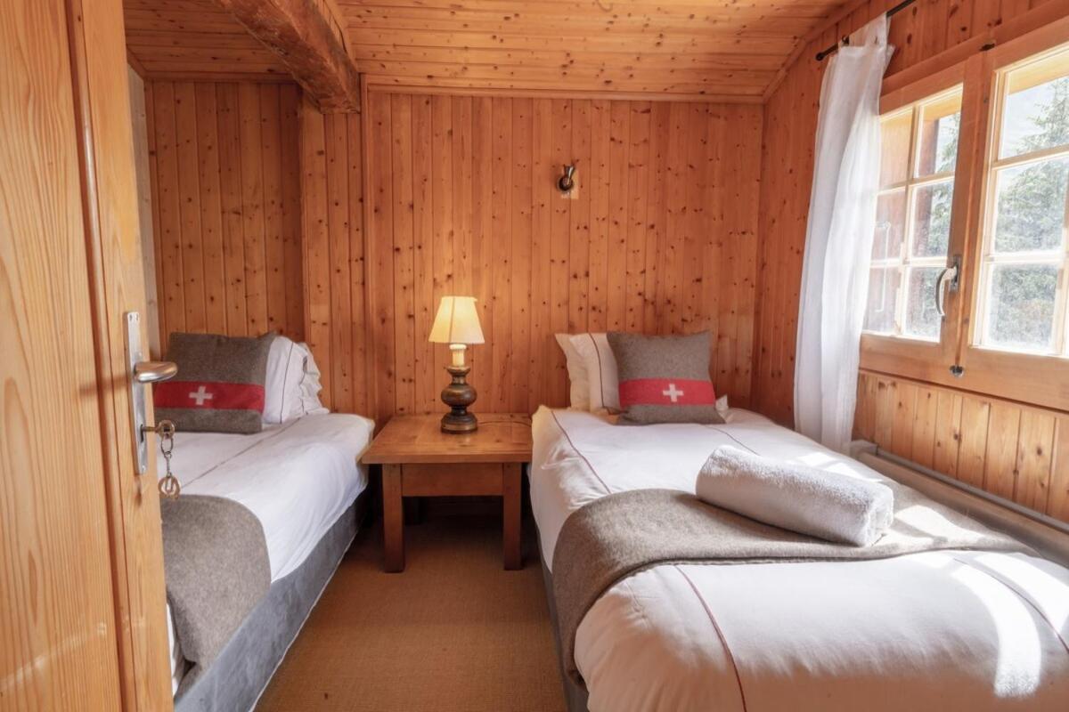 Cosy Chalet With Panoramic Views In Verbier Guest House Luaran gambar